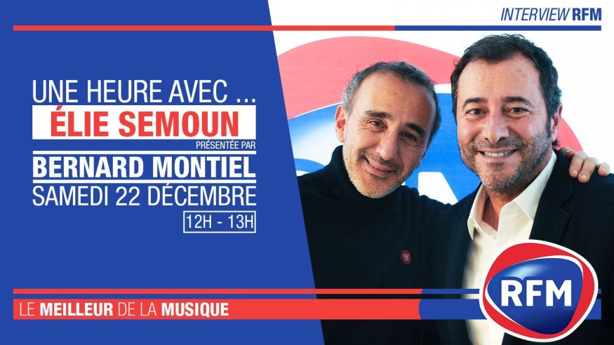 Samedi 22 décembre : Elie Semoun est l’invité de Bernard Montiel