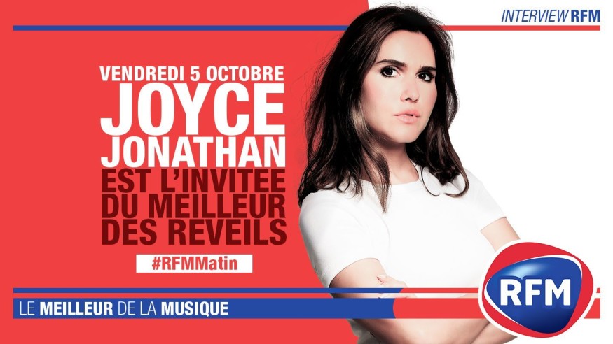 Vendredi 5 octobre : Joyce Jonathan est l'invitée du Meilleur des Réveils !