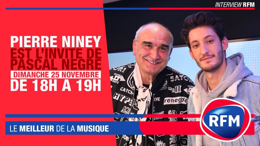 Dimanche 25 novembre : Pierre Niney est l’invité de Pascal Nègre