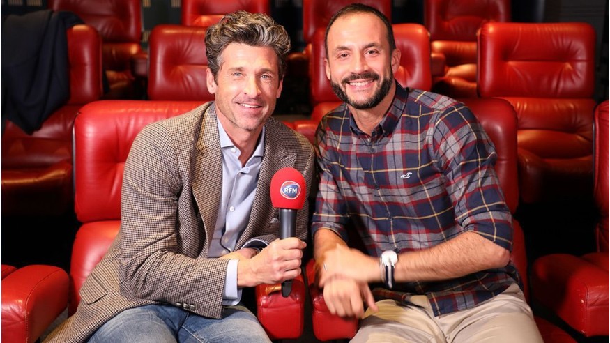 Découvrez l’interview de Patrick Dempsey au micro de Vincent Richard