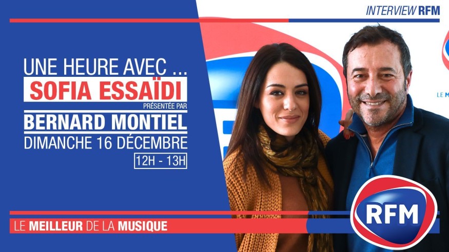 Dimanche 16 décembre : Sofia Essaïdi est l'invitée de Bernard Montiel