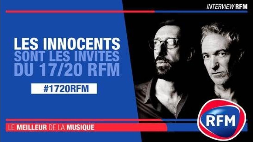 Vendredi 14 décembre : Les Innocents sont les invités du 17/20 !