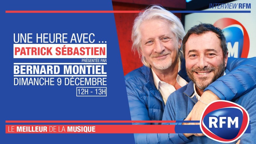 Dimanche 9 décembre : Patrick Sébastien est l'invité de Bernard Montiel