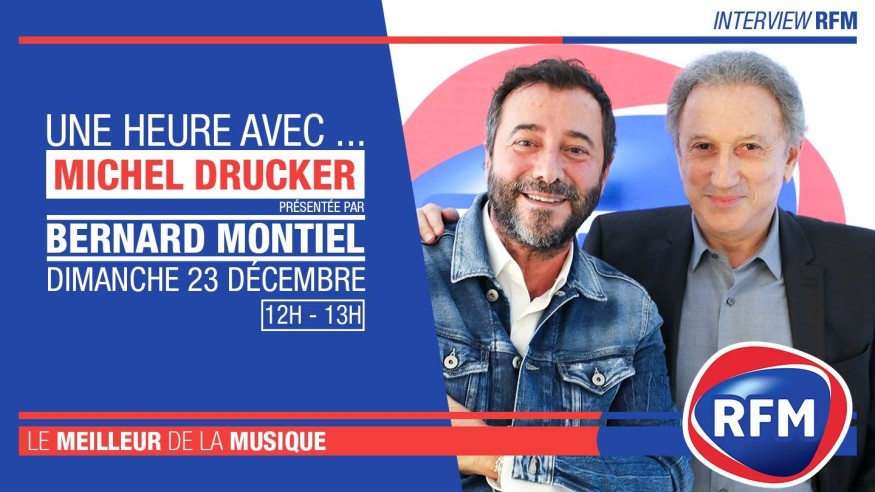 Dimanche 23 décembre : Michel Drucker est l’invité de Bernard Montiel