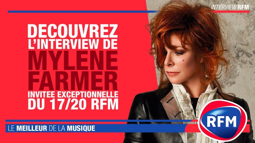 Découvrez l'interview de Mylène Farmer dans le 17/20 RFM !