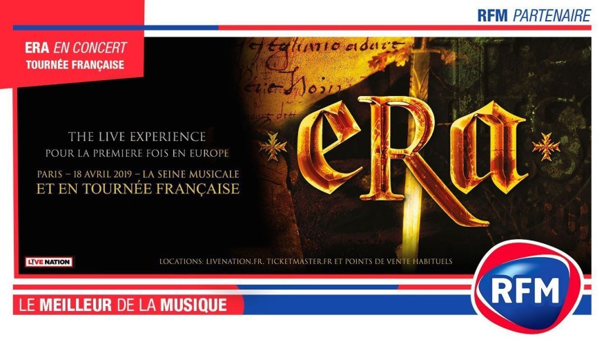 Ouverture de la billetterie pour la tournée d'Era