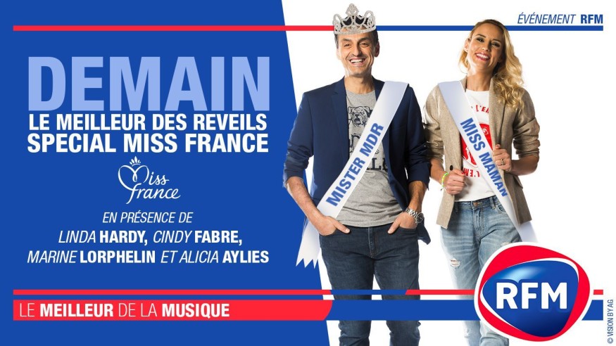 Vendredi 14 décembre : Le Meilleur des Réveils spécial Miss France !