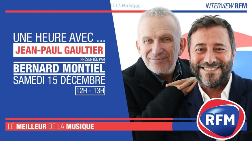 Samedi 15 décembre : Jean-Paul Gaultier est l’invité de Bernard Montiel