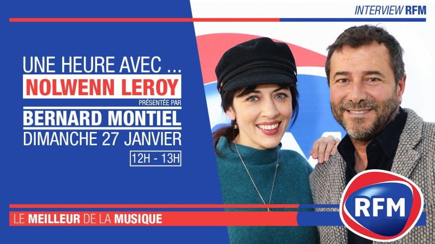 Dimanche 27 janvier : une heure avec… Nolwenn Leroy