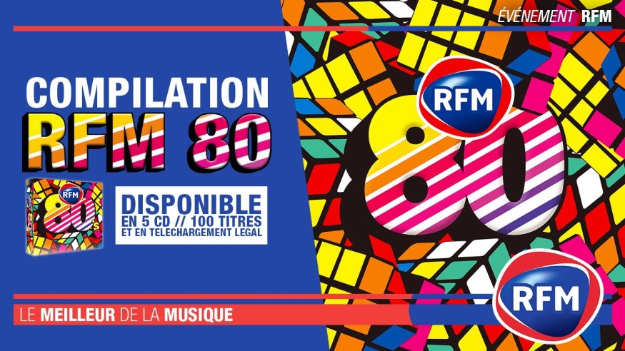 La compilation «RFM 80» disponible aujourd’hui!