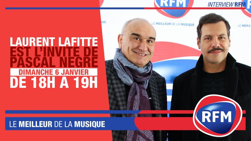 Dimanche 6 janvier : Laurent Lafitte est l’invité de Pascal Nègre