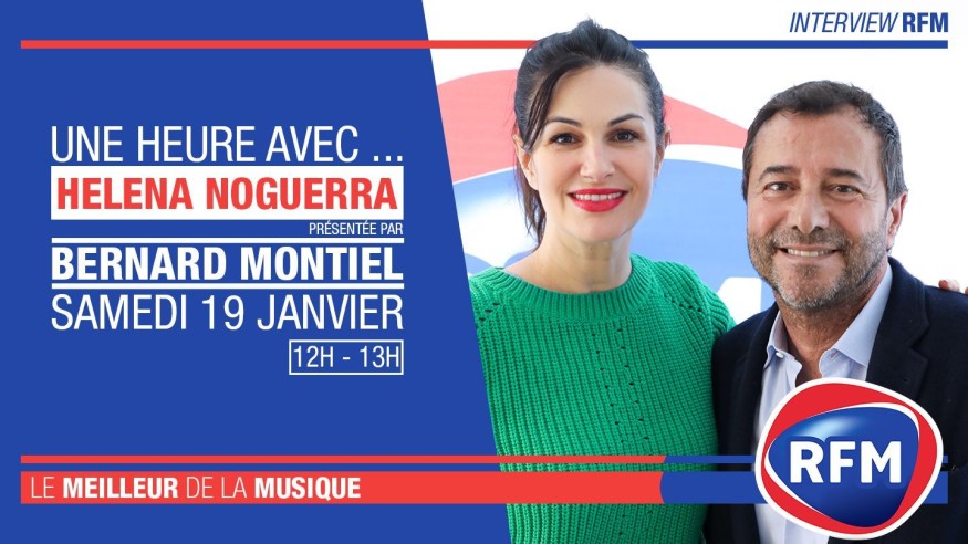 Samedi 19 janvier : Helena Noguerra est l'invitée de Bernard Montiel