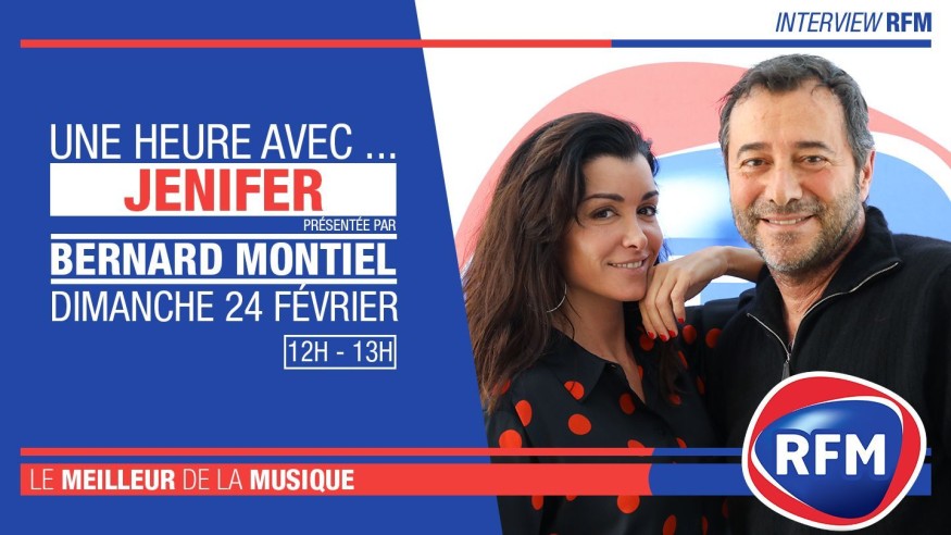 Dimanche 24 février : Jenifer est l'invitée de Bernard Montiel