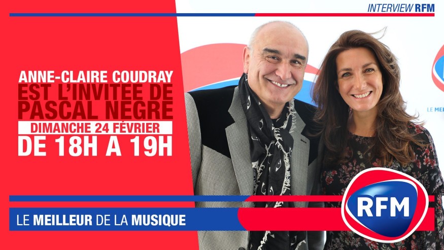 Dimanche 24 février : Anne-Claire Coudray est l'invitée de Pascal Nègre