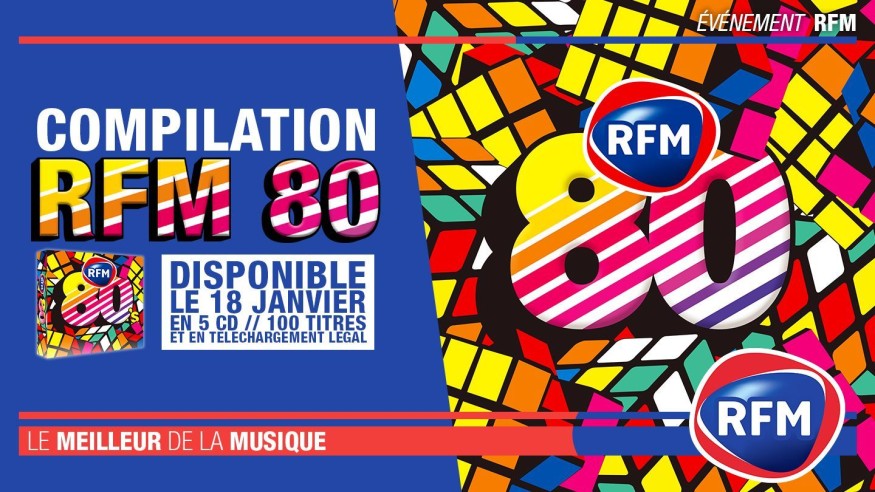La compilation RFM 80 sera disponible le 18 janvier!