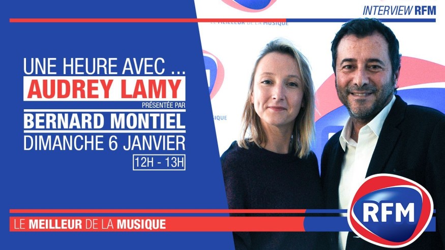 Dimanche 6 janvier: Audrey Lamy est l’invitée de Bernard Montiel