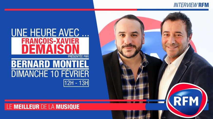Dimanche 10 février : François-Xavier Demaison est l'invité de Bernard Montiel