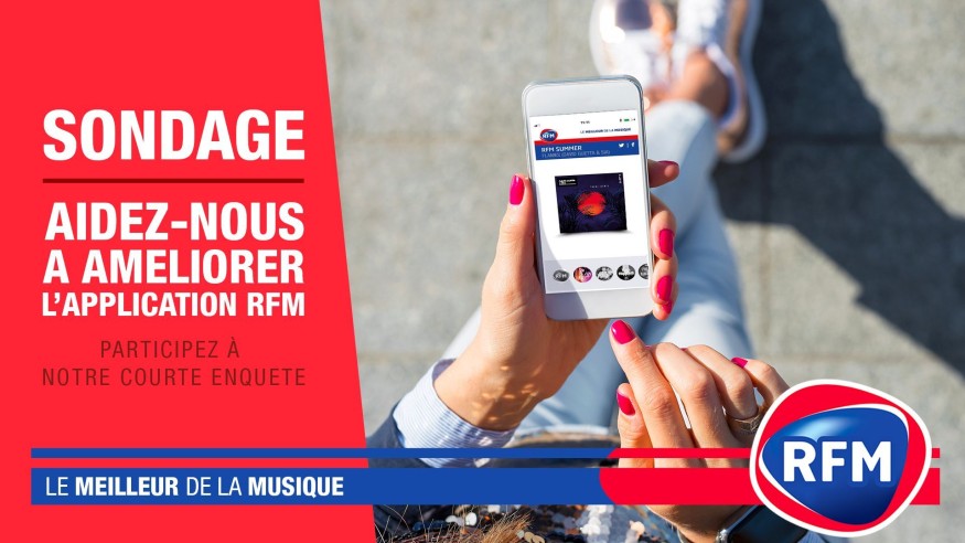 Sondage : Aidez-nous à améliorer l'application RFM !