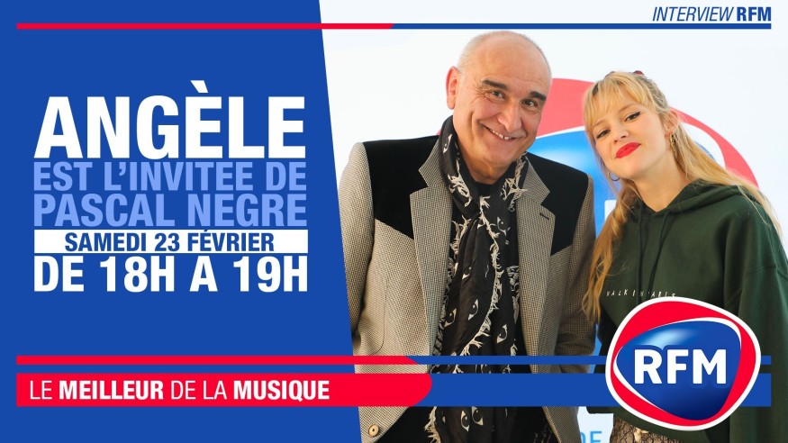 Samedi 23 février : Angèle est l'invitée de Pascal Nègre