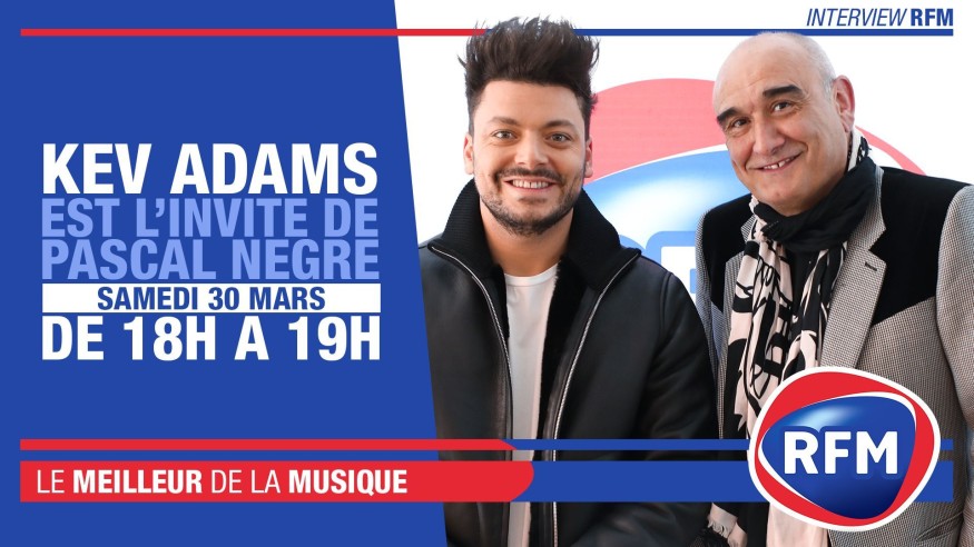 Samedi 30 mars : Kev Adams est l’invité de Pascal Nègre