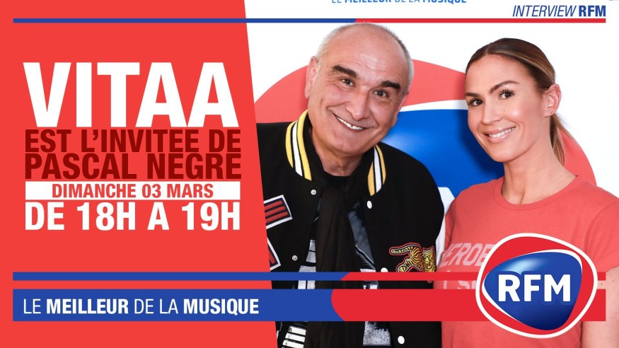 Dimanche 3 mars : Vitaa est l’invitée de Pascal Nègre
