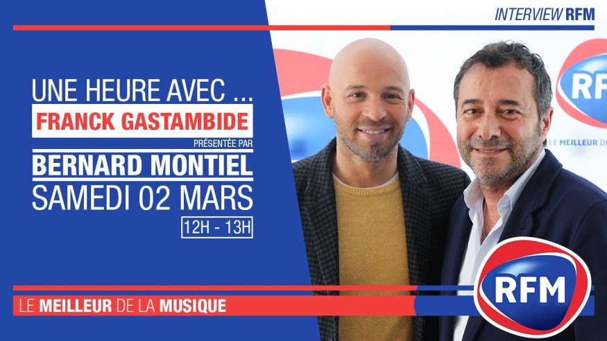 Samedi 2 mars : Franck Gastambide est l’invité de Bernard Montiel