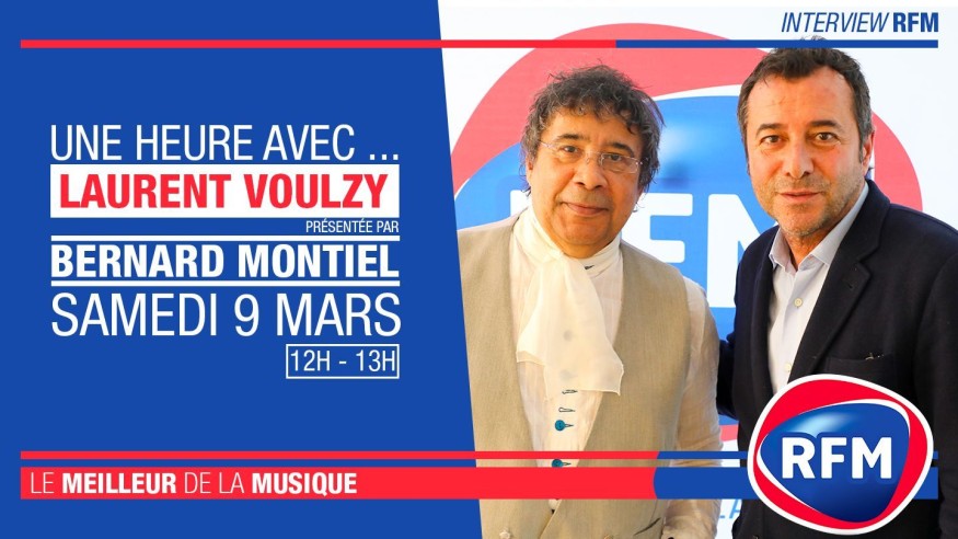 Samedi 9 mars : Laurent Voulzy est l’invité de Bernard Montiel