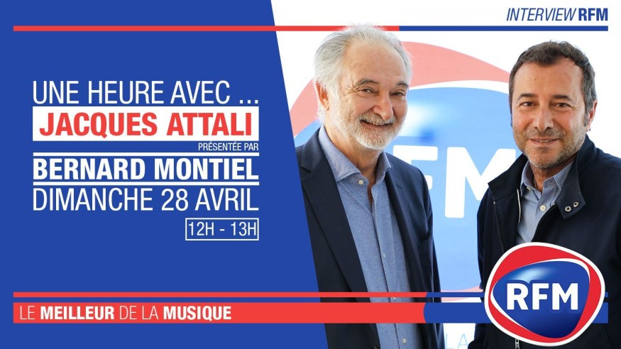Dimanche 28 avril : Jacques Attali est l’invité de Bernard Montiel