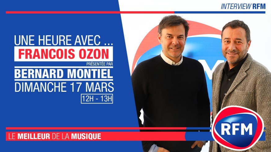Dimanche 17 mars : François Ozon est l’invité de Bernard Montiel