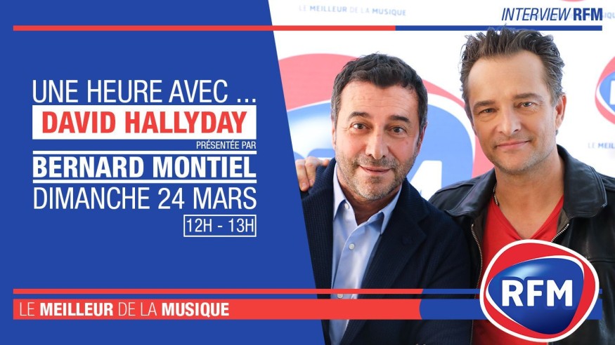 Dimanche 24 mars : David Hallyday est l’invité de Bernard Montiel