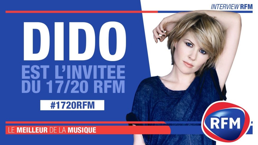 Vendredi 8 mars : Dido est l'invitée du 17/20 !