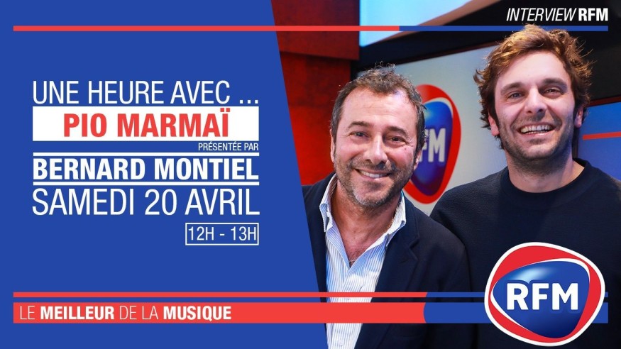 Samedi 20 avril : Pio Marmai est l'invité de Bernard Montiel
