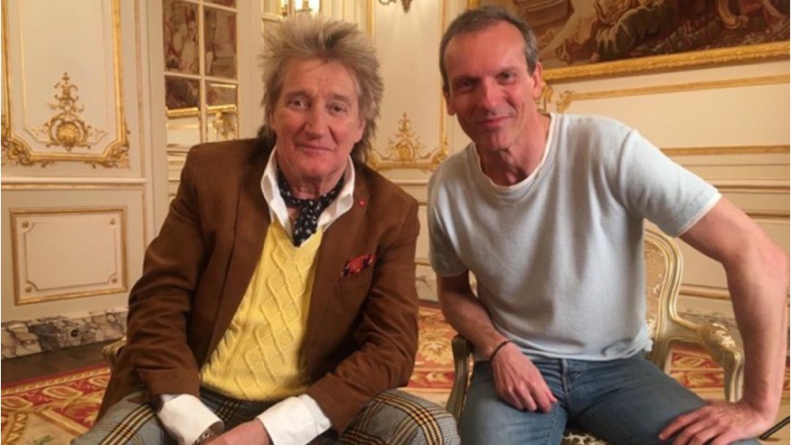 Découvrez l'interview de Rod Stewart au micro du 17/20 RFM !