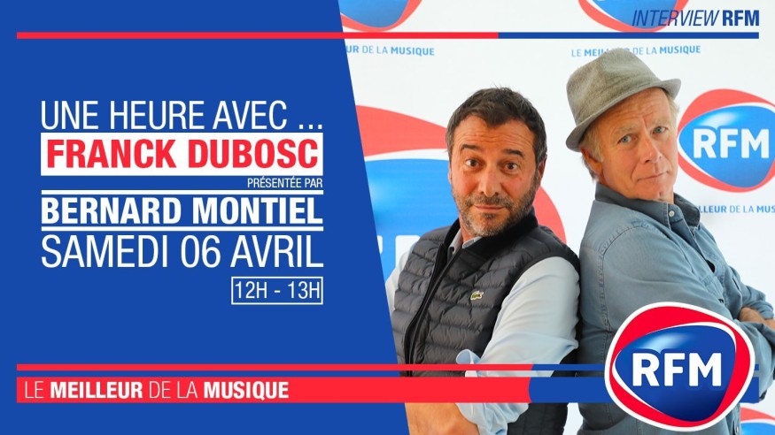 Samedi 6 avril : Franck Dubosc est l’invité de Bernard Montiel