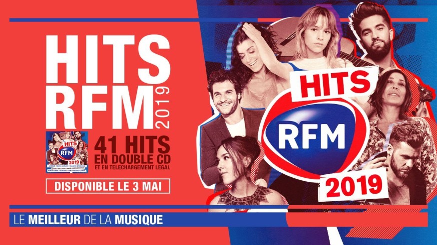 La compilation « Hits RFM 2019 » sera disponible le 3 mai !