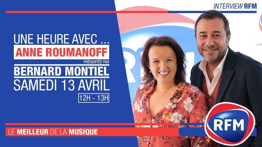 Samedi 13 avril : Anne Roumanoff est l'invitée de Bernard Montiel