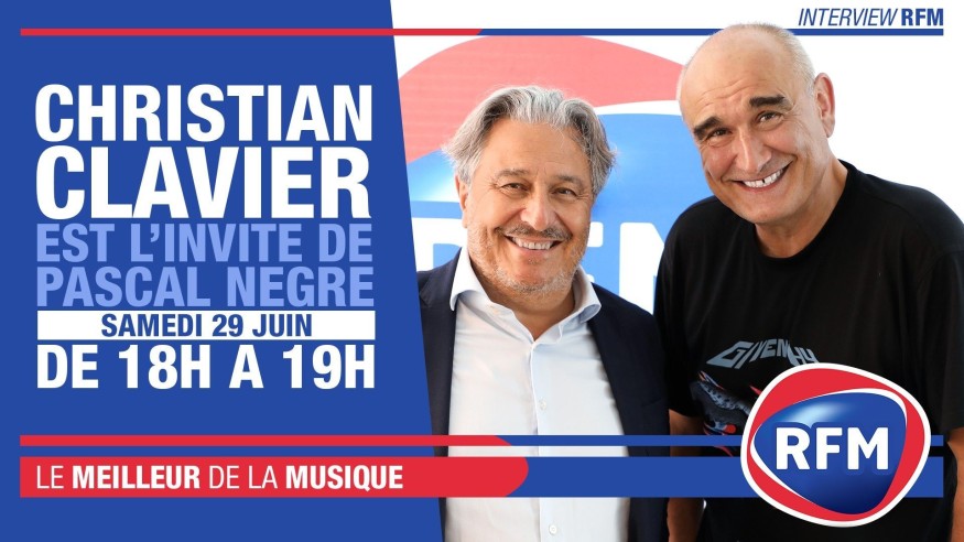 Samedi 29 juin : Christian Clavier est l’invité de Pascal Nègre