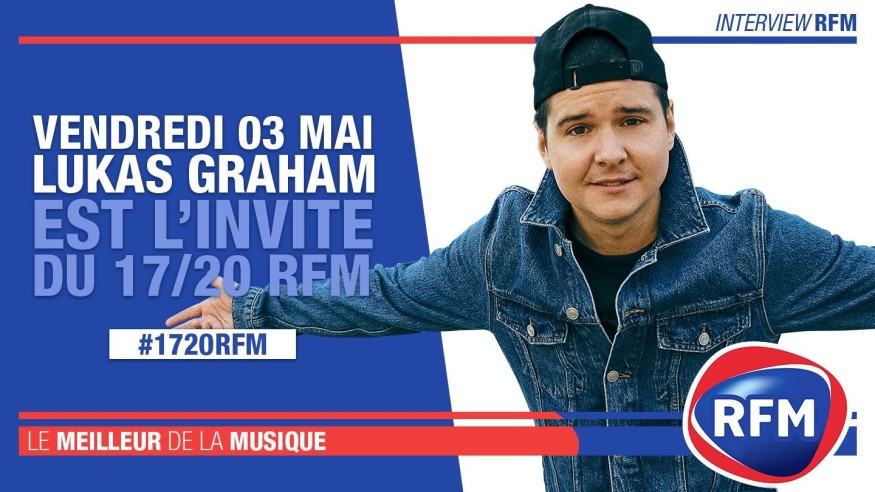 Vendredi 3 mai : Lukas Graham est l'invité du 17/20 !