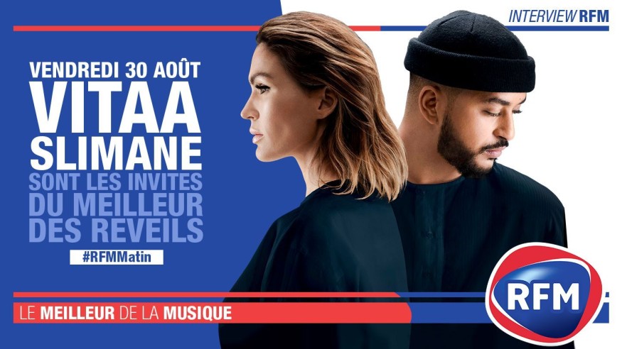 Vendredi 30 août : Vitaa et Slimane sont les invités du Meilleur des Réveils
