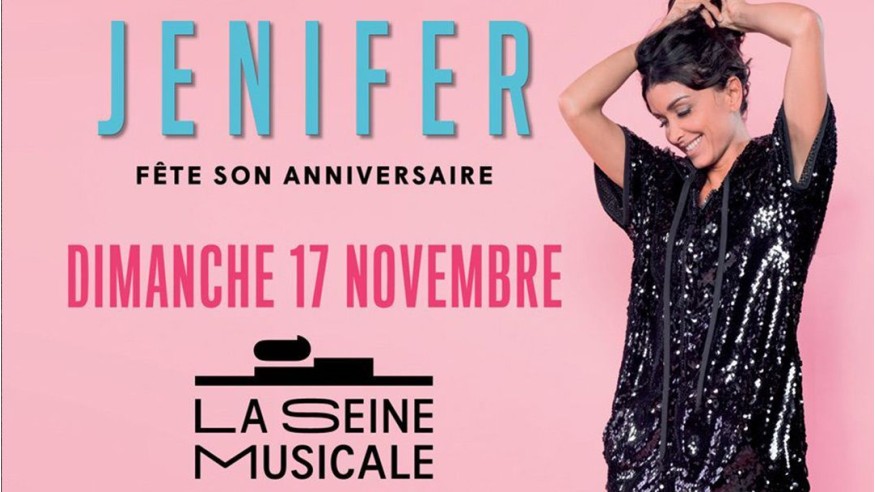 Jenifer : un concert anniversaire à la Seine musicale