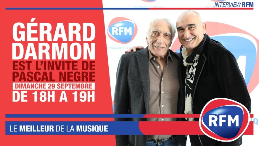 Dimanche 29 septembre : Gérard Darmon est l’invité de Pascal Nègre