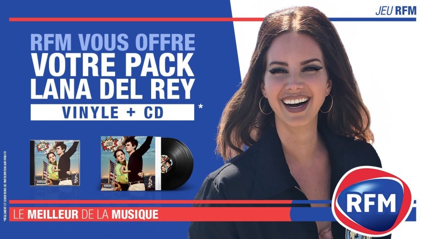 Lana Del Rey : RFM vous offre votre pack !