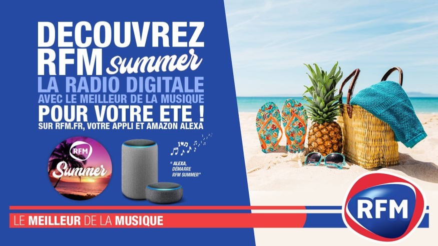 Découvrez la Webradio RFM Summer ! Le meilleur de la musique tout l'été