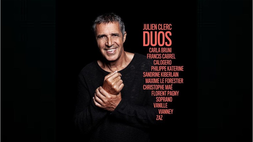 Julien Clerc : son album «Duos» sortira le 22 novembre