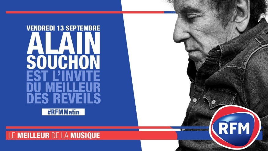 Vendredi 13 septembre : Alain Souchon est l'invité du Meilleur des Réveils