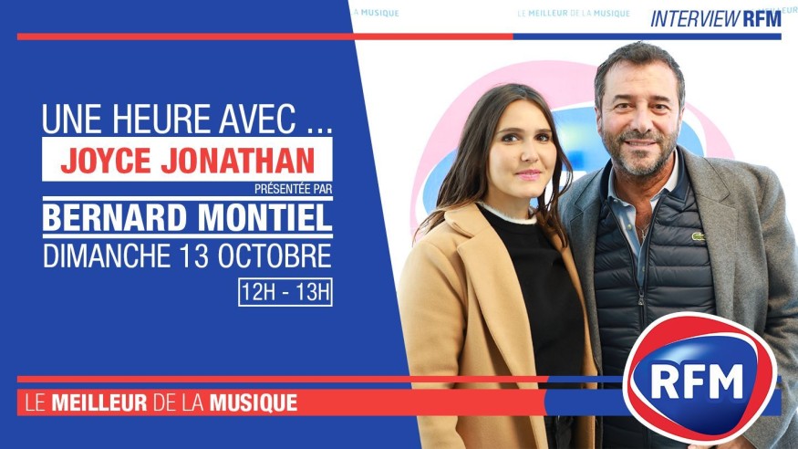 Dimanche 13 octobre : Joyce Jonathan est l'invitée de Bernard Montiel