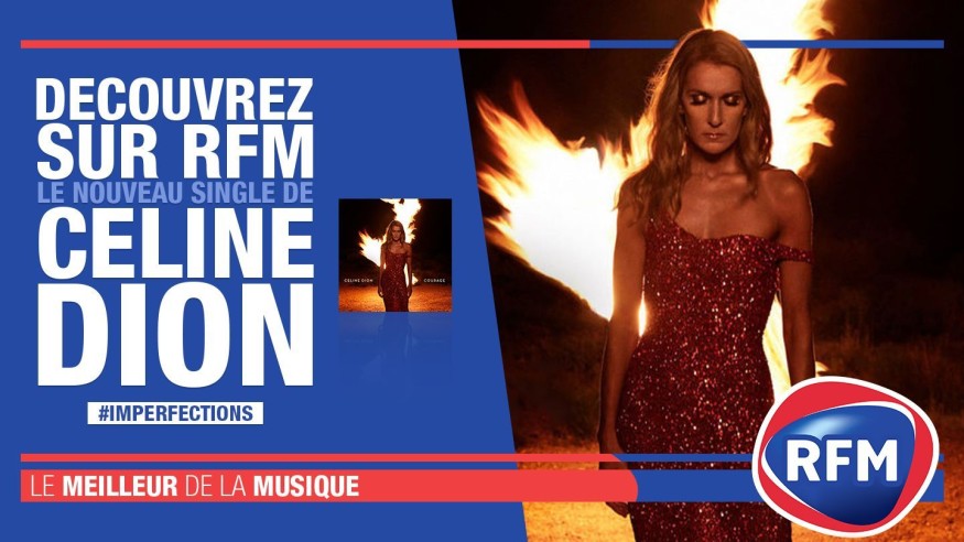 Découvrez le nouveau single de Céline Dion sur RFM !