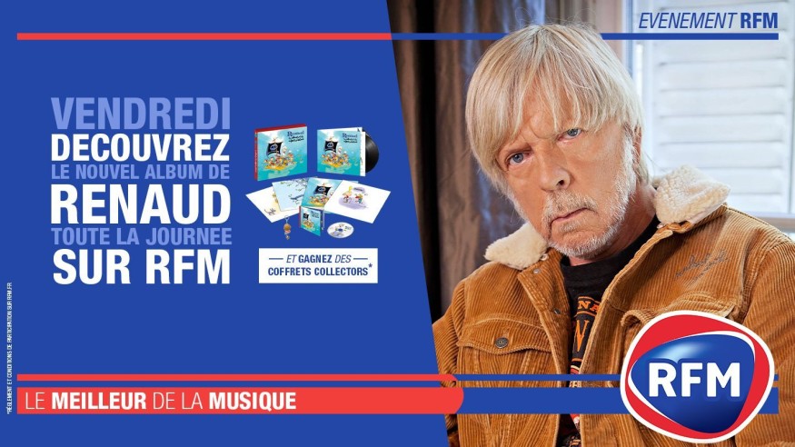 Vendredi 29 novembre : Journée spéciale Renaud sur RFM