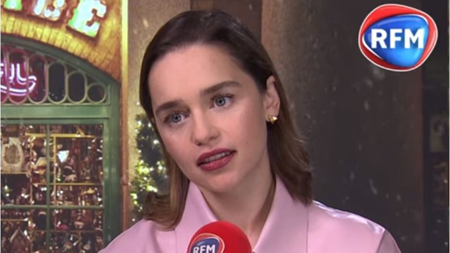 Last Christmas : Découvrez l'interview d' Emilia Clarke au micro du 16/20 RFM