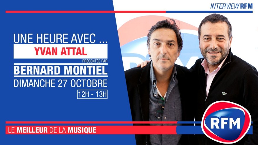 Dimanche 27 octobre : Yvan Attal est l'invité de Bernard Montiel